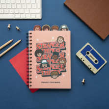 Cuaderno A5 Stranger Things